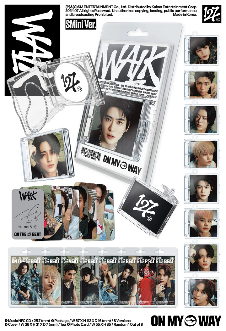 NCT 127 - [WALK] 6th Album SMini JUNGWOO Version - Image 2