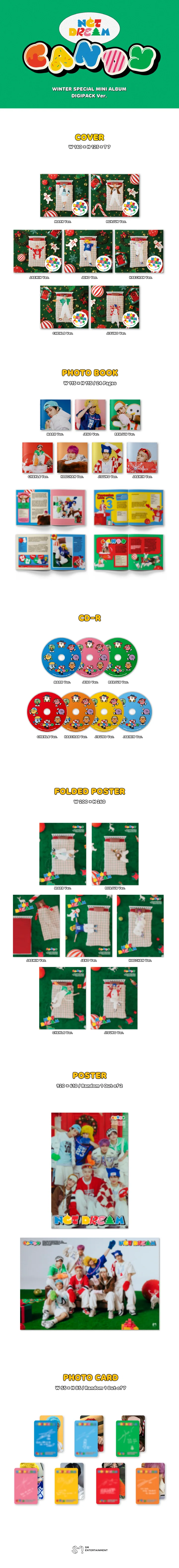 NCT DREAM - [CANDY] Winter Special Mini Album DIGIPACK JENO Version - Image 2