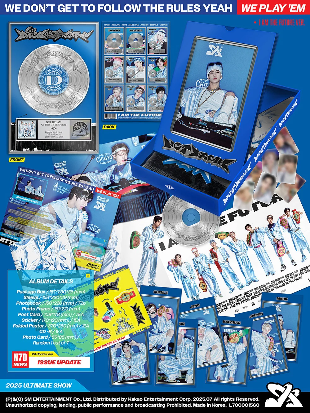 NCT DREAM - [GO BACK TO THE FUTURE] 5th Album I AM THE FUTURE Version - Image 2