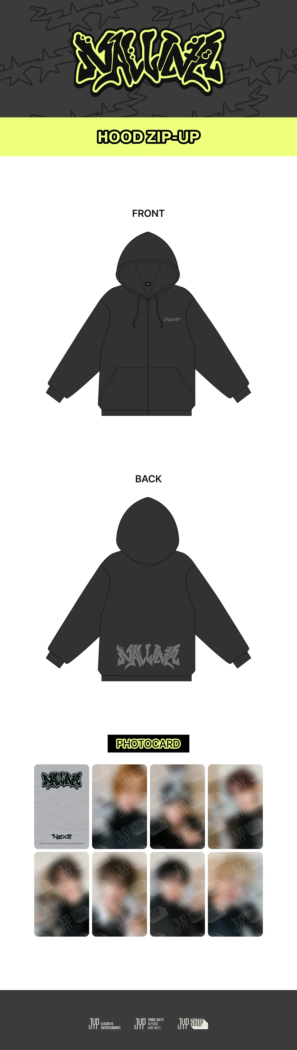 NEXZ - [NALLINA] OFFICIAL MD HOOD ZIP-UP - Image 2