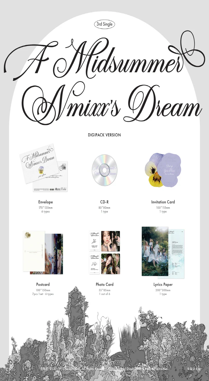 NMIXX - [A Midsummer NMIXX'S Dream] 3rd Single Album DIGIPACK KYUJIN Version - Image 2