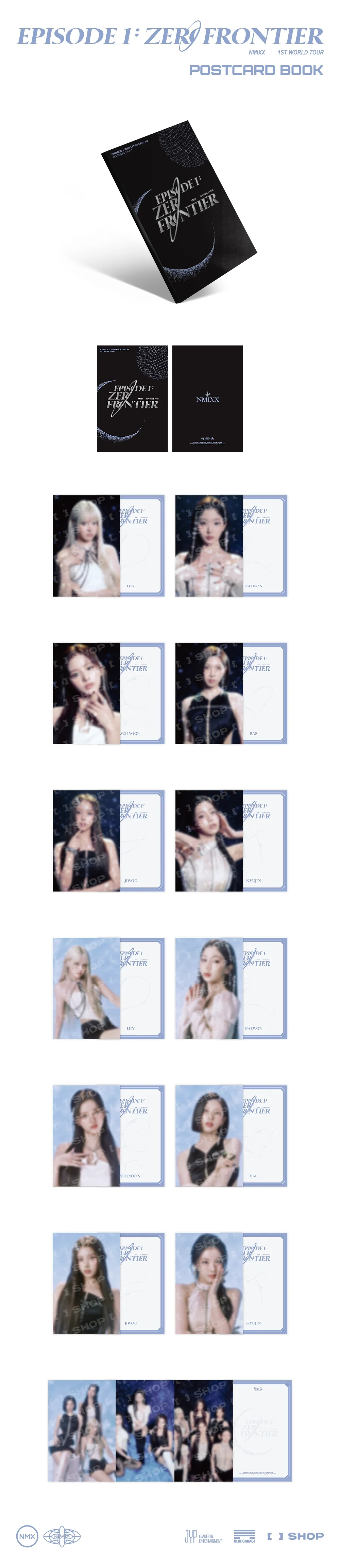 NMIXX - [EPISODE 1: ZERO FRONTIER] 1ST WORLD TOUR IN INCHEON MD POSTCARD BOOK - Image 2