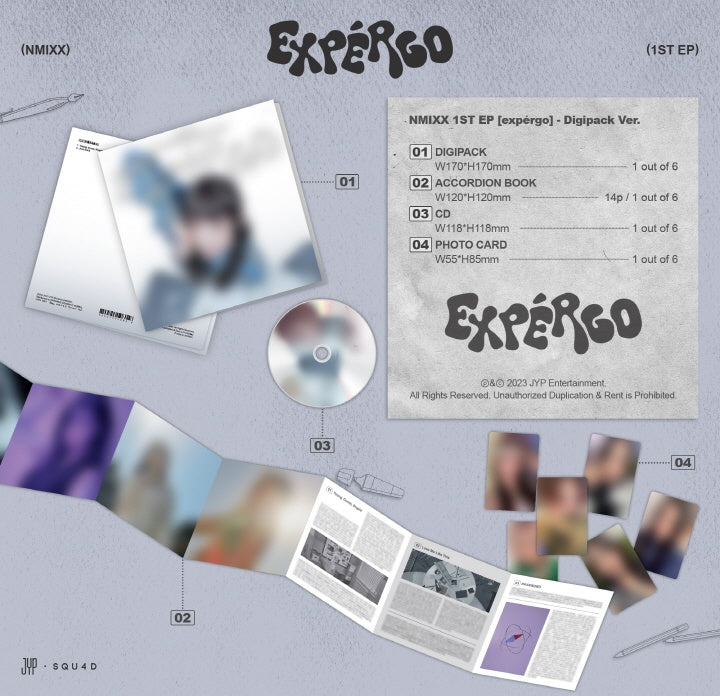 NMIXX - [EXPERGO] DIGIPACK RANDOM Version - Image 2