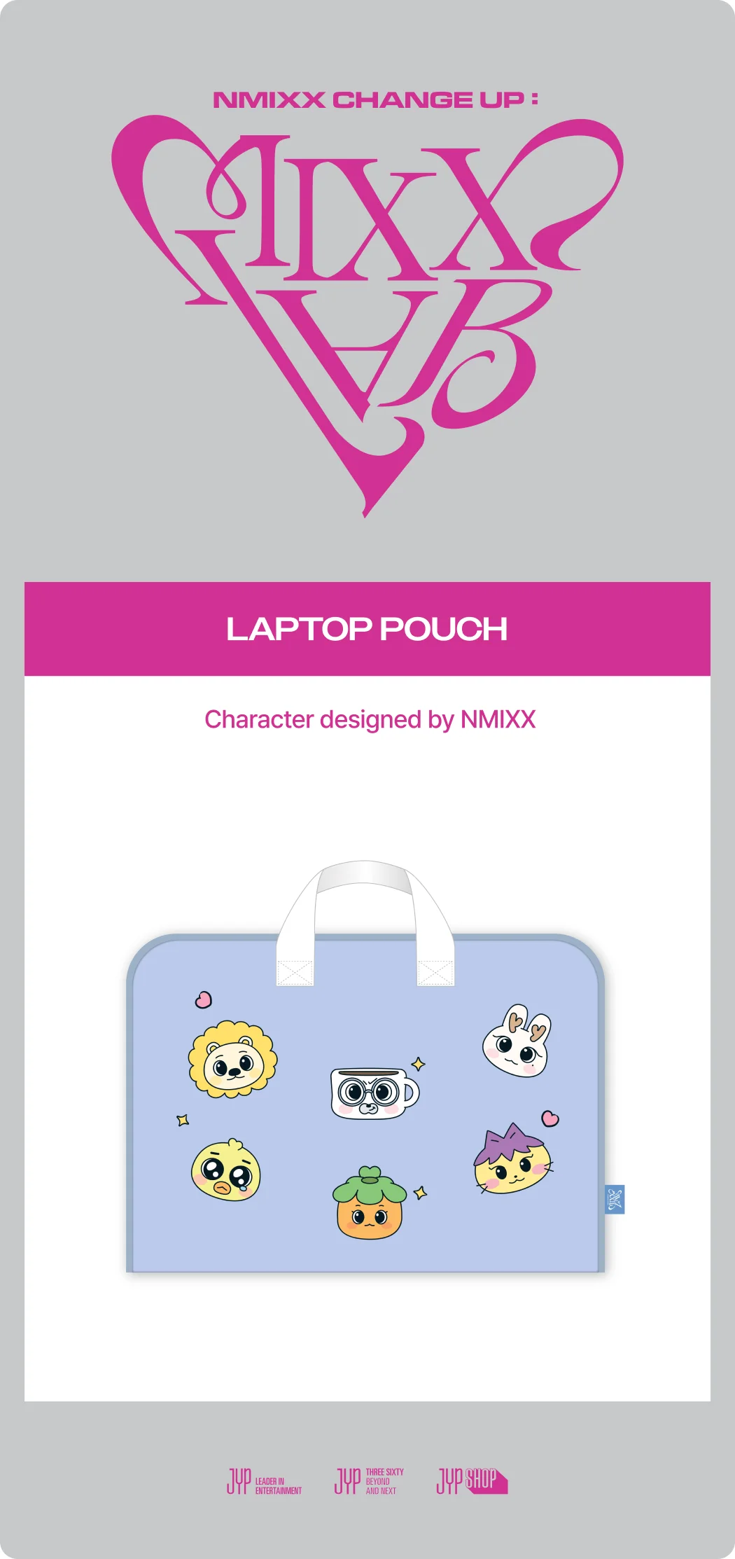 NMIXX - [NMIXX CHANGE UP : MIXX LAB] OFFICIAL MD LAPTOP POUCH - Image 2