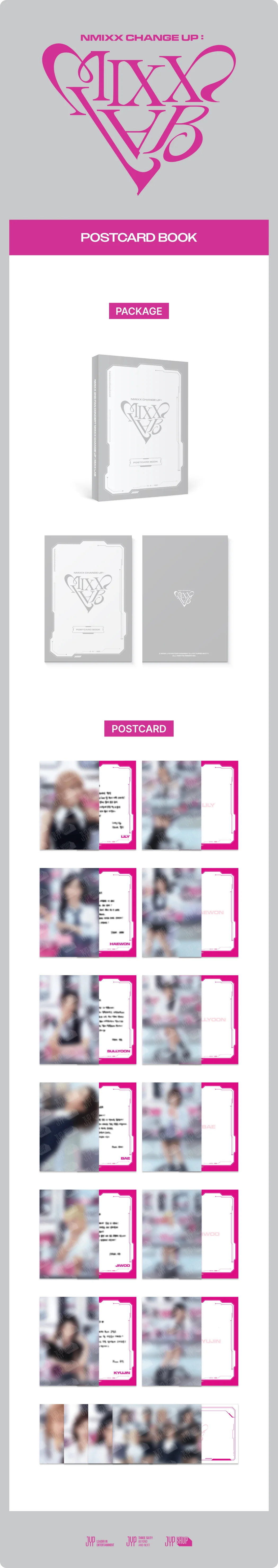 NMIXX - [NMIXX CHANGE UP : MIXX LAB] OFFICIAL MD POSTCARD BOOK - Image 2