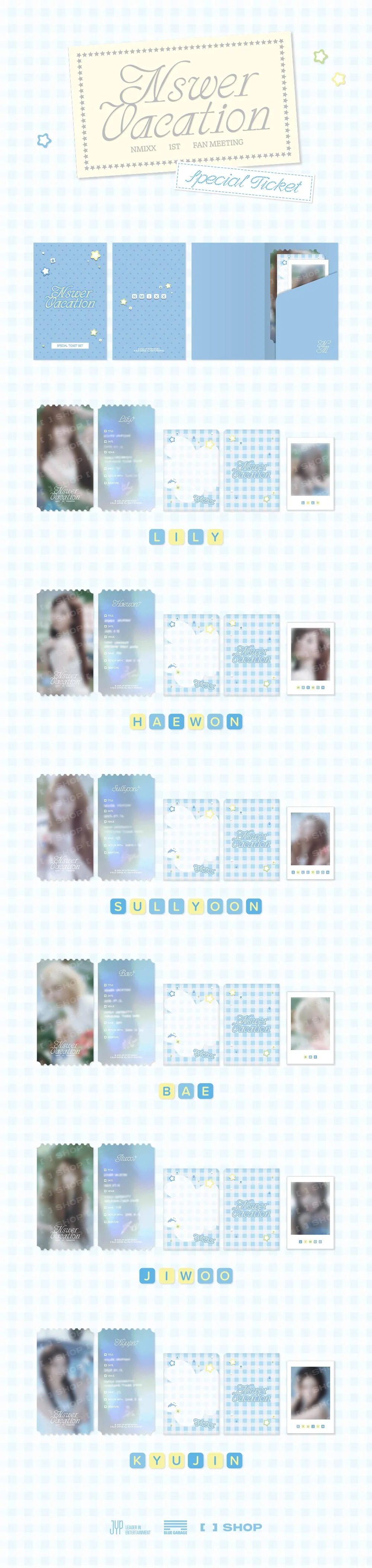 NMIXX - [NSWER VACATION] FANMEETING MD SPECIAL TICKET - Image 2