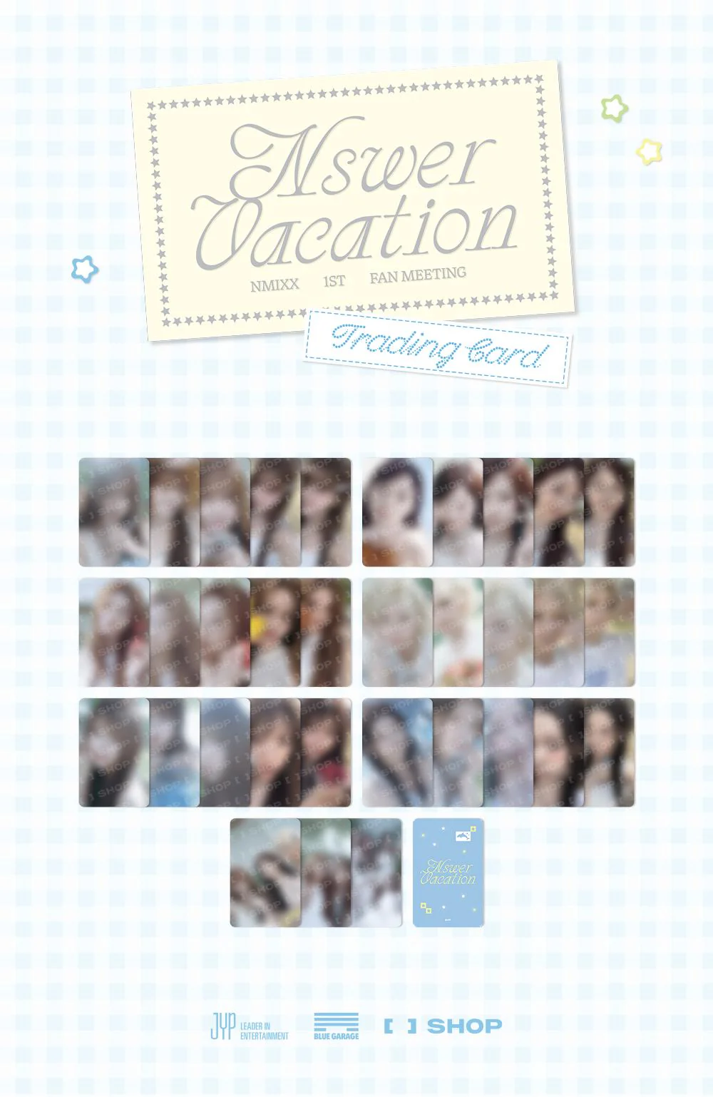 NMIXX - [NSWER VACATION] FANMEETING MD TRADING CARD - Image 2