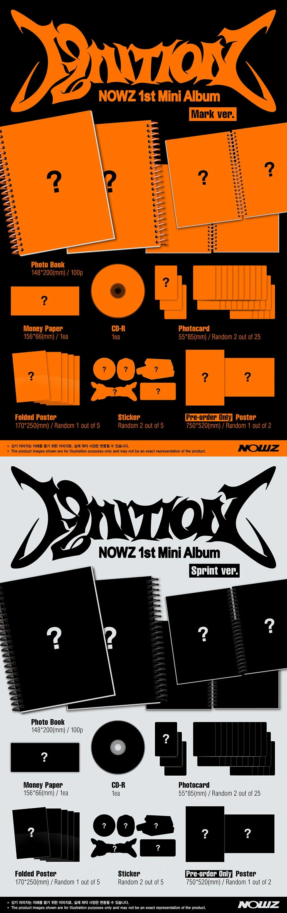 NOWZ - [IGNITION] 1st Mini Album MARK Version - Image 2