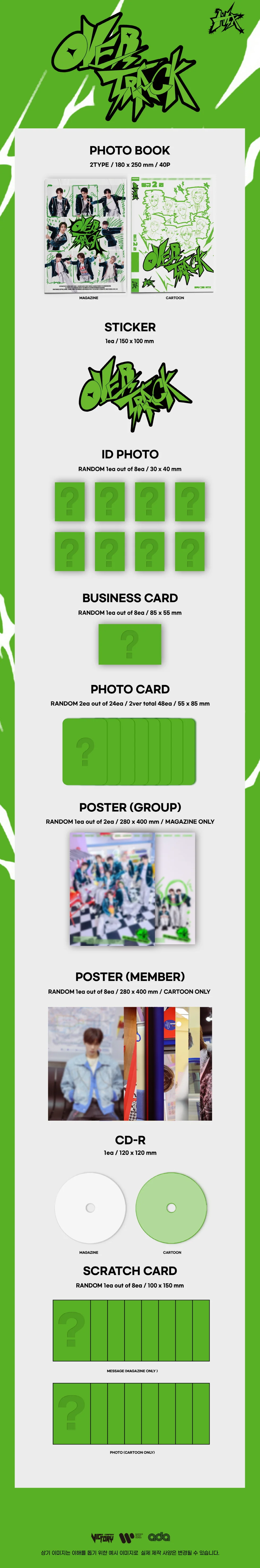NTX - [OVER TRACK] Album PHOTOBOOK MAGAZINE Version - Image 2