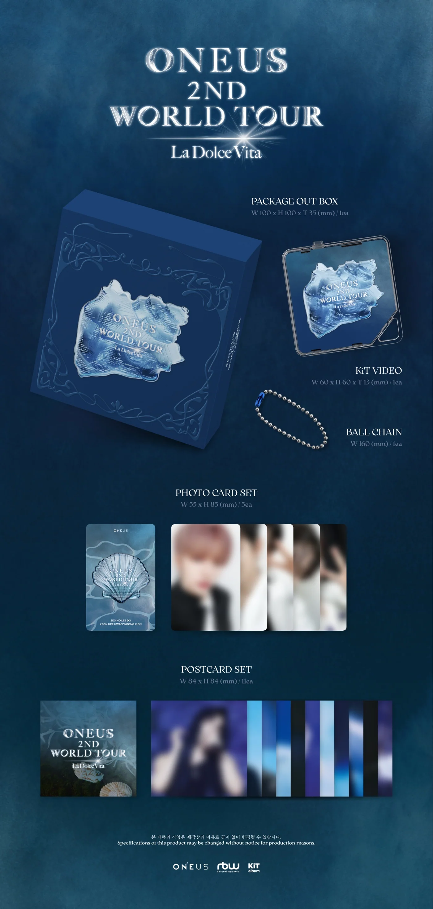 ONEUS - [La Dolce Vita] 2ND WORLD TOUR CONCERT KiT - Image 2