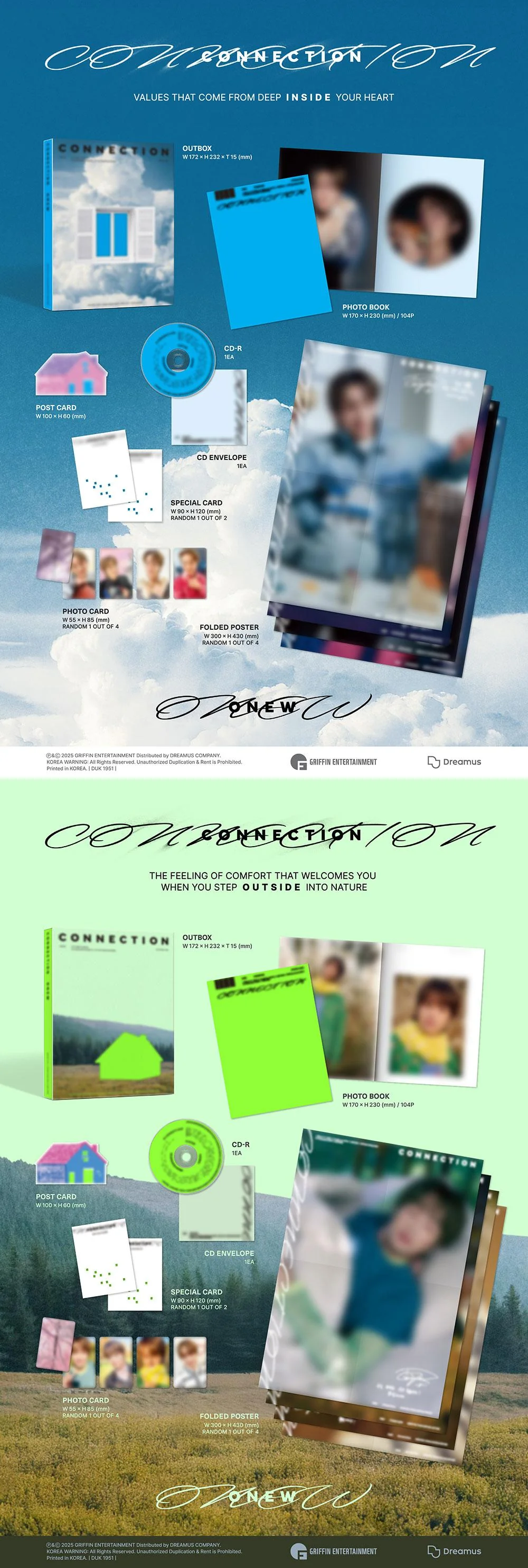 ONEW - [CONNECTION] 4th Mini Album PHOTOBOOK RANDOM Version - Image 2