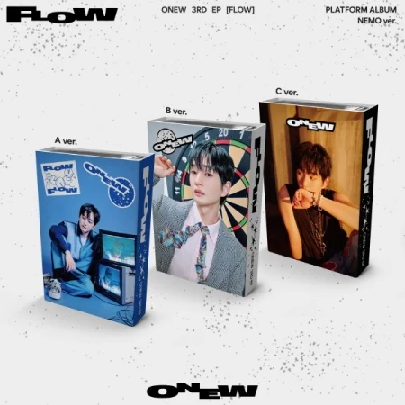 ONEW - [FLOW] 3rd Mini Album NEMO RANDOM Version