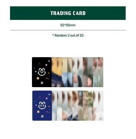 ONEW - [ONEW THE LIVE : PERCENT (%)] 2025-26 WORLD TOUR ENCORE MD TRADING CARD - Image 2