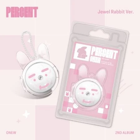 ONEW - [PERCENT] 2nd Album JEWEL RABBIT Version