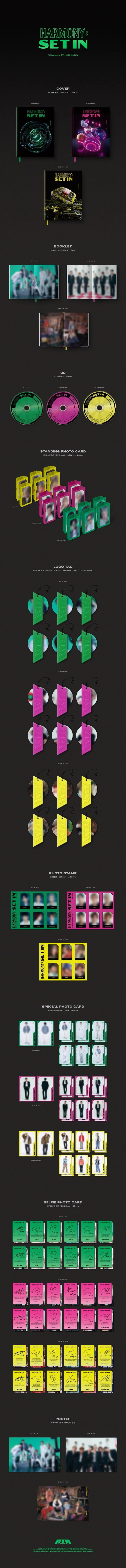 P1Harmony - [HARMONY : SET IN] 5th Mini Album RANDOM Version - Image 2