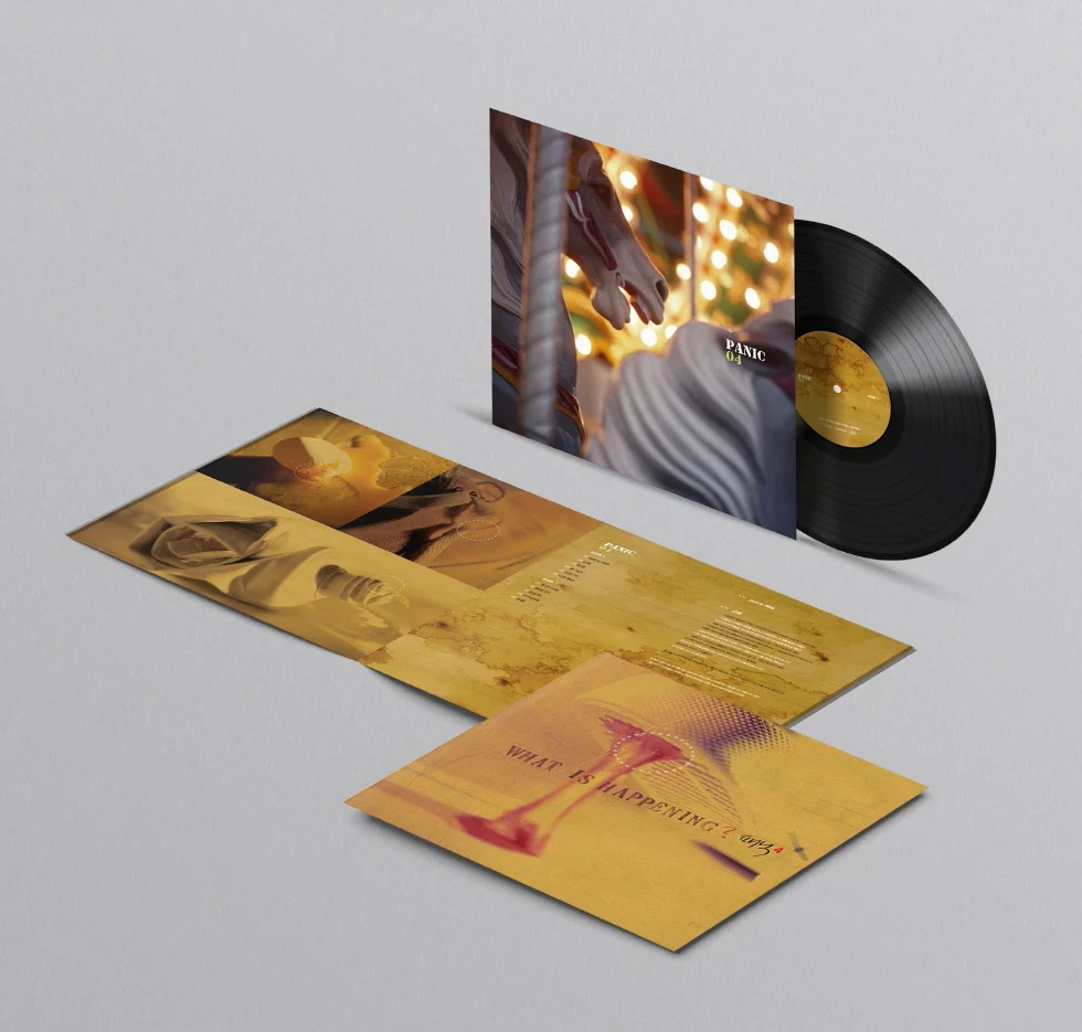 (PRE-ORDER) PANIC - [PANIC 04] 4th Album LP - Image 2