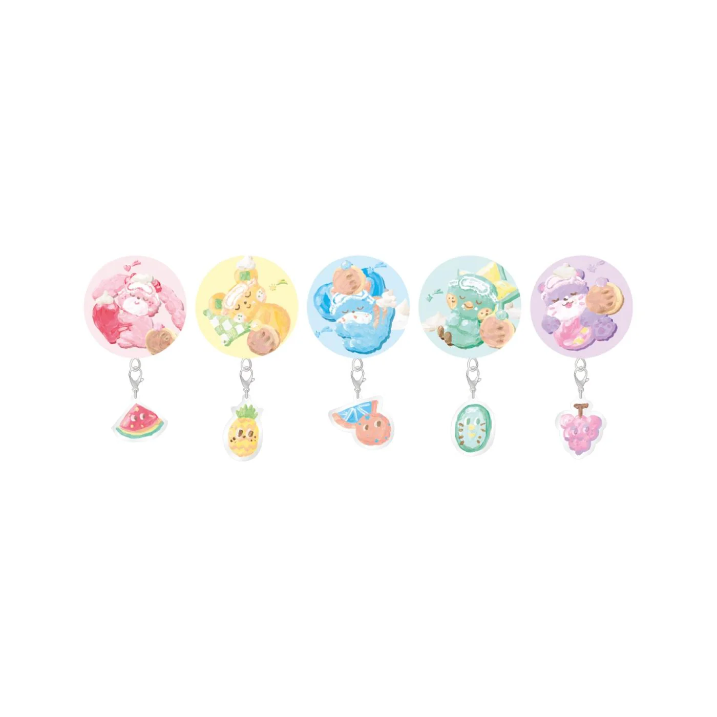Red Velvet X Knotted - [Sweet Dreams] POP-UP STORE MD Can Badge & Acrylic Charm