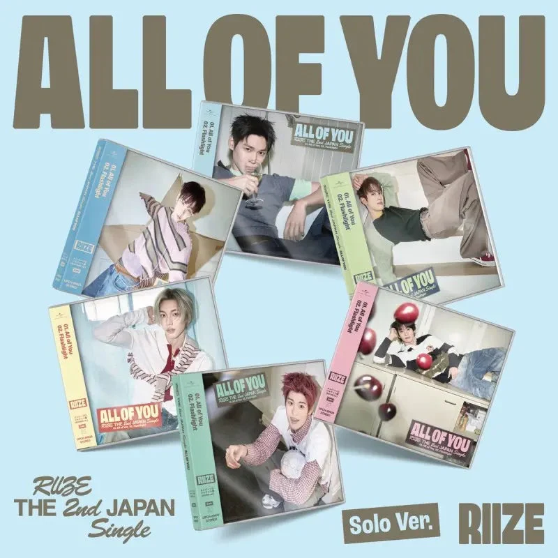 RIIZE - [ALL OF YOU] JAPAN Single Album EUNSEOK Version
