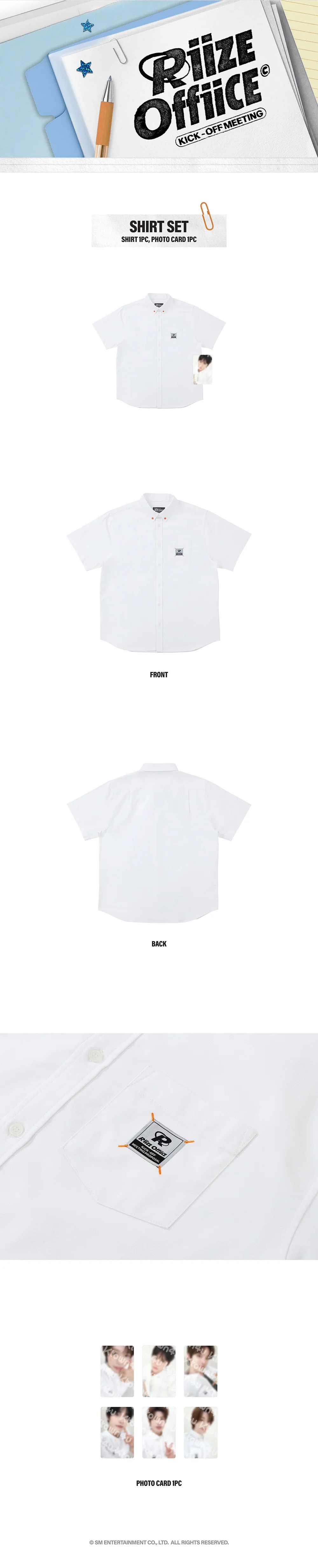 (PRE-ORDER) RIIZE - [RIIZE OFFIICE] 2026 1000 DAYS FAN PARTY MD SHIRT SET - Image 2