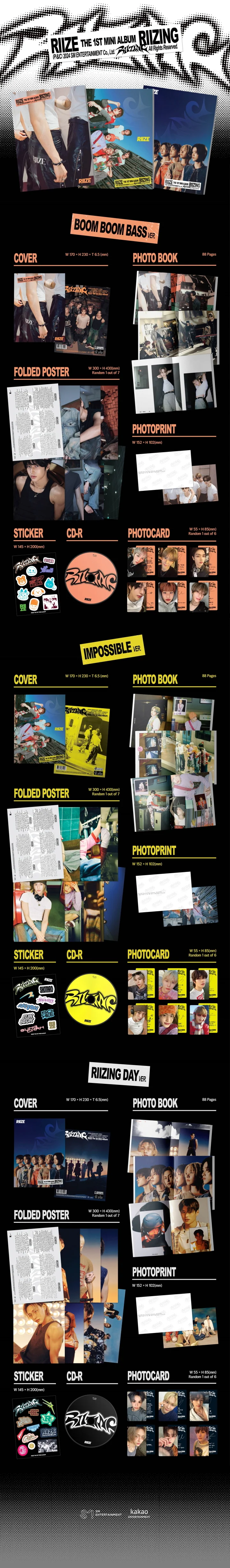RIIZE - [RIIZING] 1st Mini Album PHOTO BOOK RIIZING DAY (C) Version - Image 2