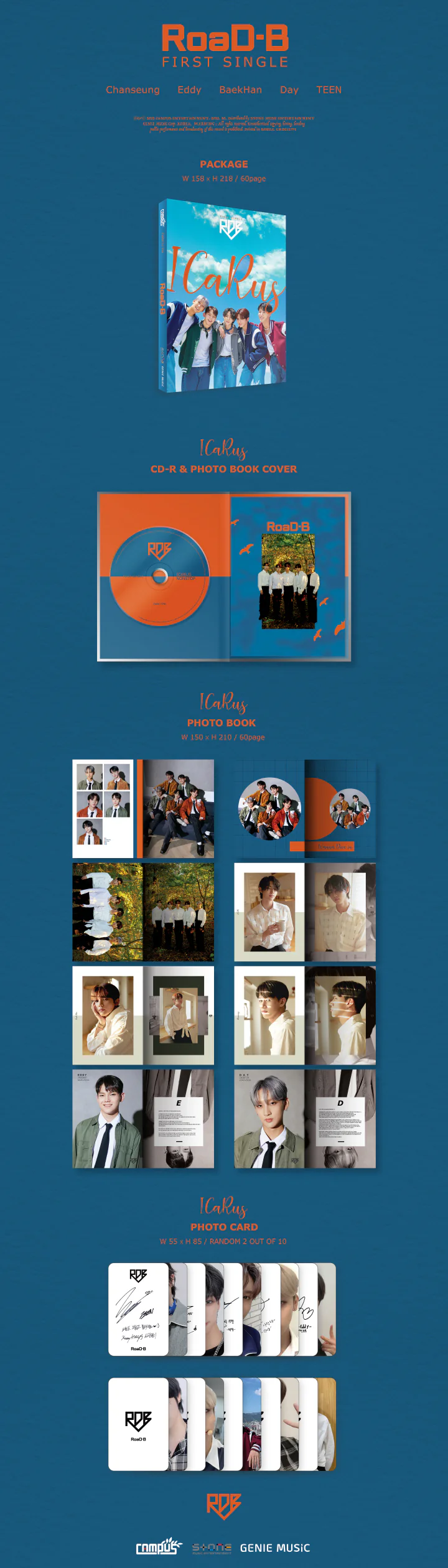 ROAD-B - [ICARUS] 1st Single - Image 2