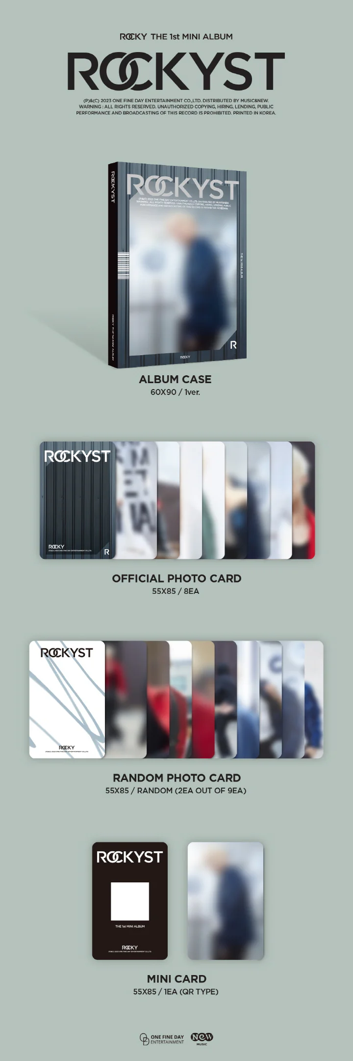 ROCKY - [ROCKYST] 1st Mini Album PLATFORM Version - Image 2