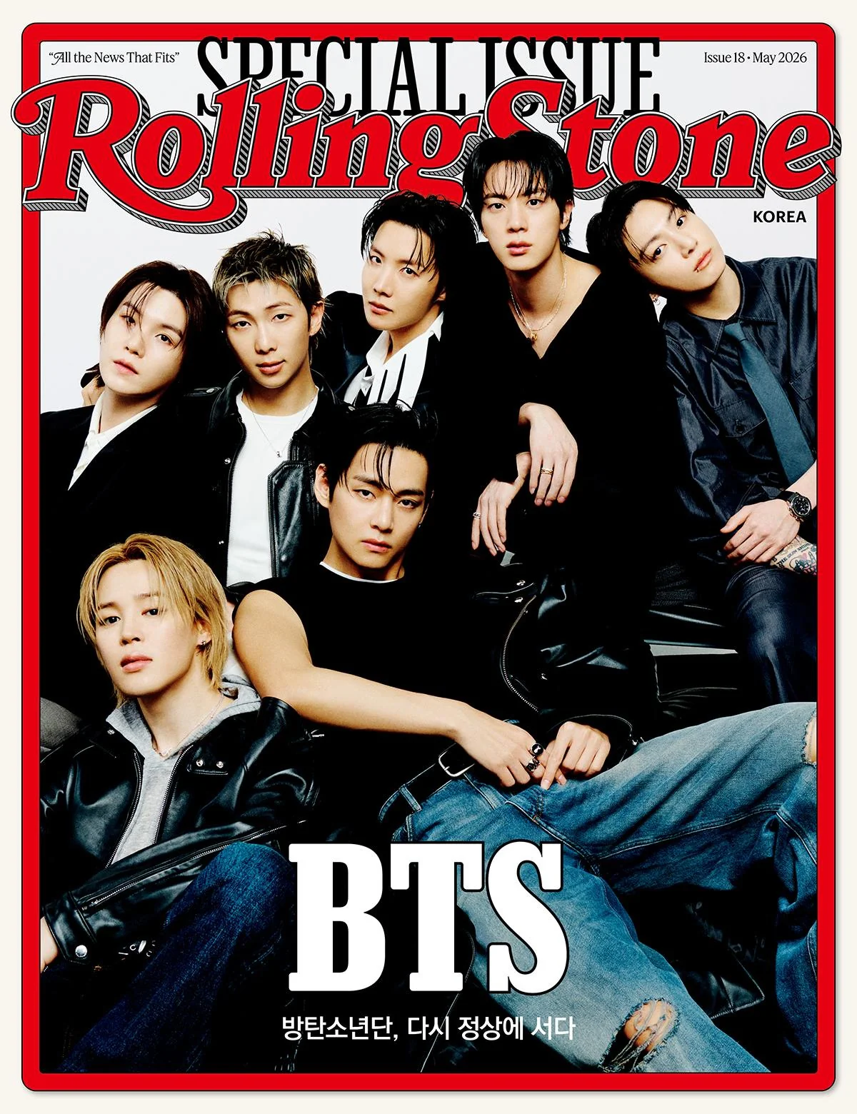 ROLLING STONE KOREA - 17th ISSUE 2026.05 BTS