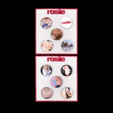 ROSÉ - [ROSIE] OFFICIAL MD PIN BUTTON SET A