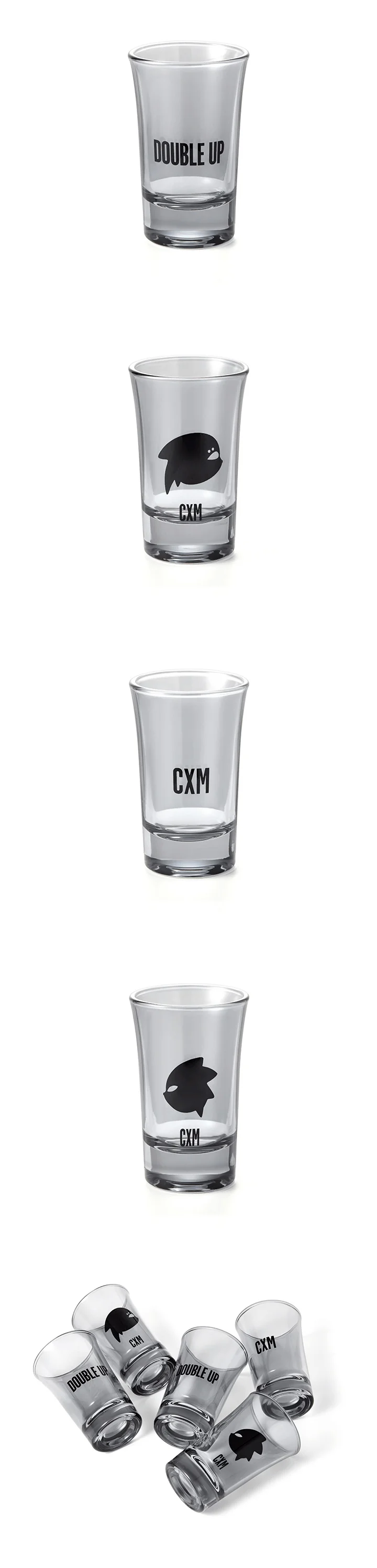 SEVENTEEN CxM - [DOUBLE UP] LIVE PARTY in INCHEON OFFICIAL MD Shot Glass Set - Image 3