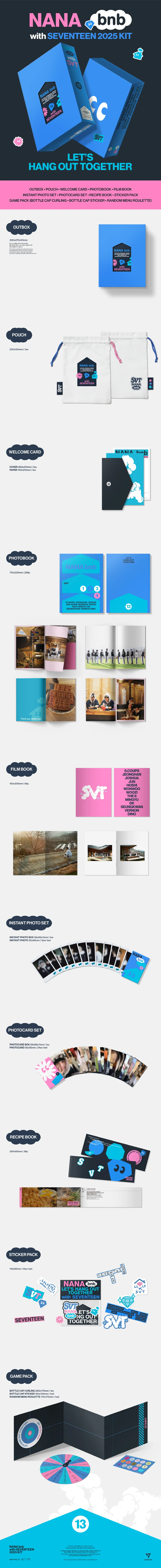 SEVENTEEN - [NANA bnb with SEVENTEEN] 2025 KIT - Image 2