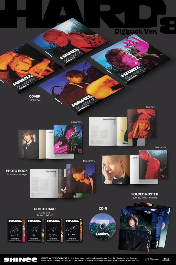 SHINee - [HARD] 8th Album DIGIPACK RANDOM Version - Image 2