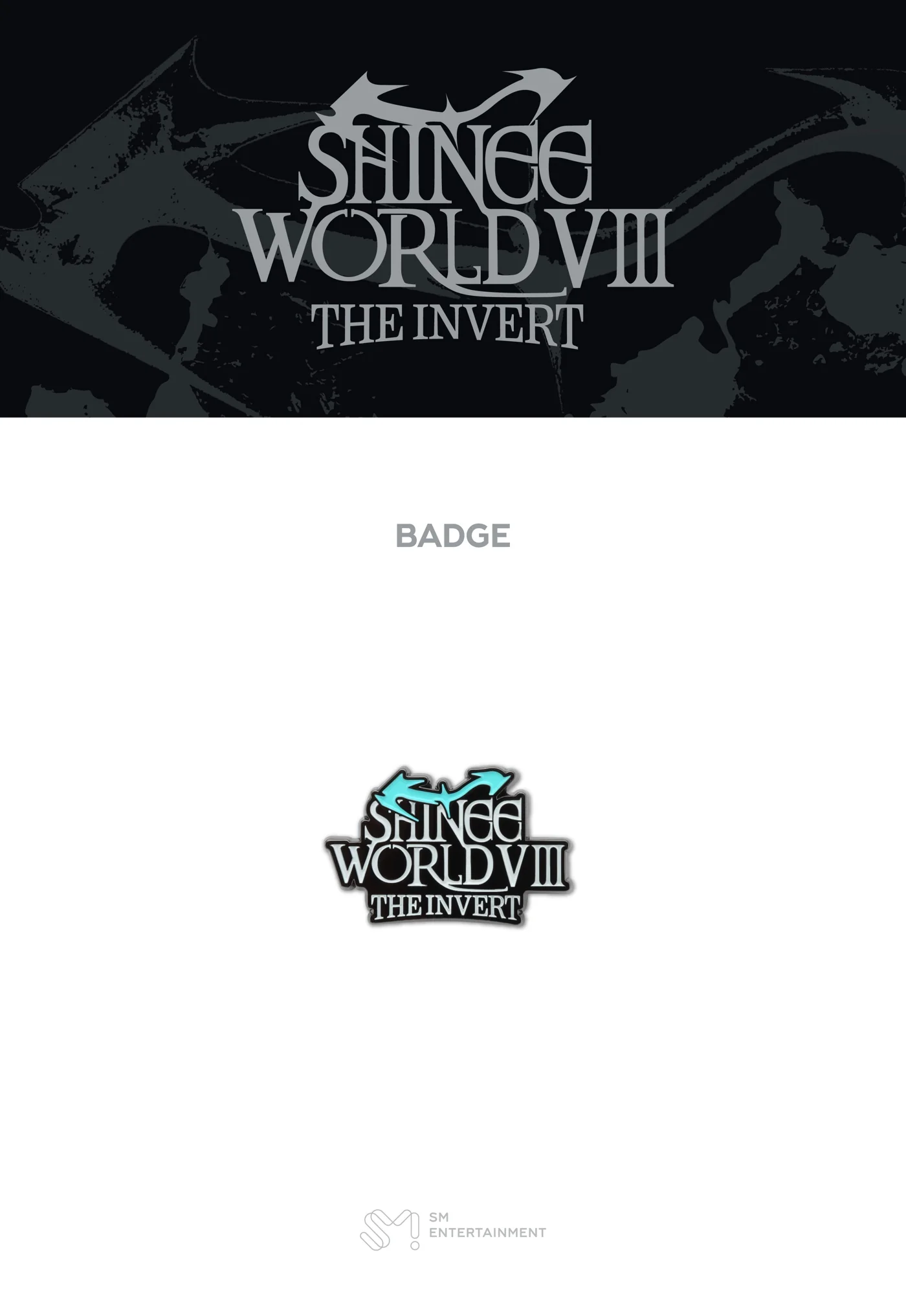 (PRE-ORDER) SHINee - [THE INVERT] 2026 SHINee WORLD VIII MD BADGE - Image 2