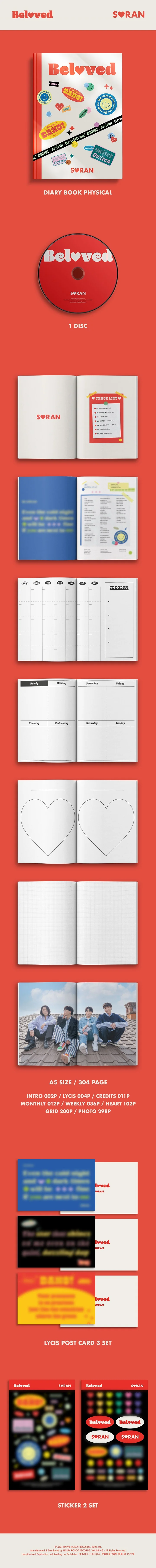 SORAN - [BELOVED] Mini Album - Image 2