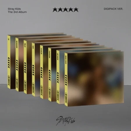 Stray Kids - [★★★★★ (5-STAR)] 3rd Album DIGIPACK RANDOM Version