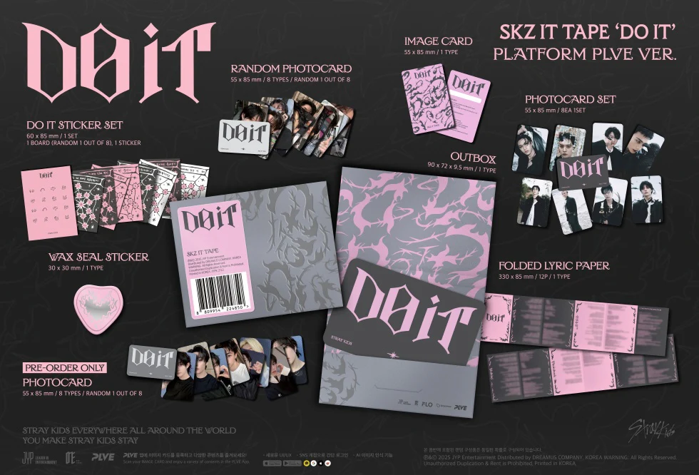 STRAY KIDS - [DO IT] SKZ IT TAPE PLATFORM PLVE Version - Image 2