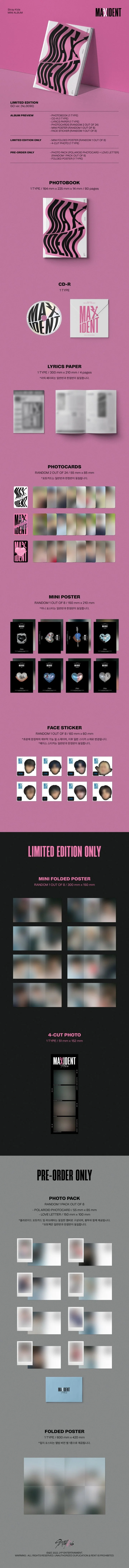 Stray Kids - [MAXIDENT] Mini Album LIMITED Edition GO Version - Image 2