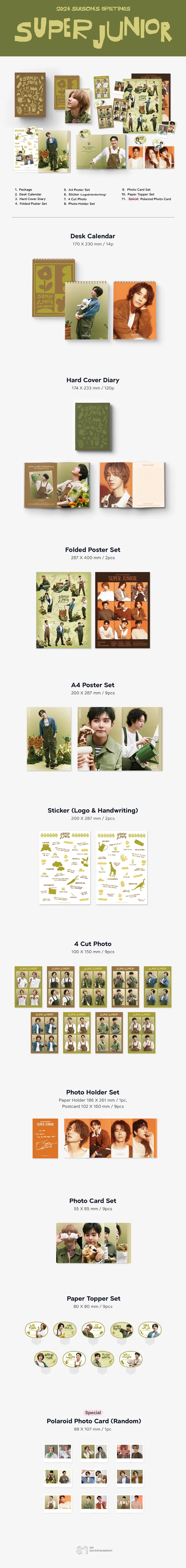 SUPER JUNIOR - [2024 Season's Greeting] - Image 2
