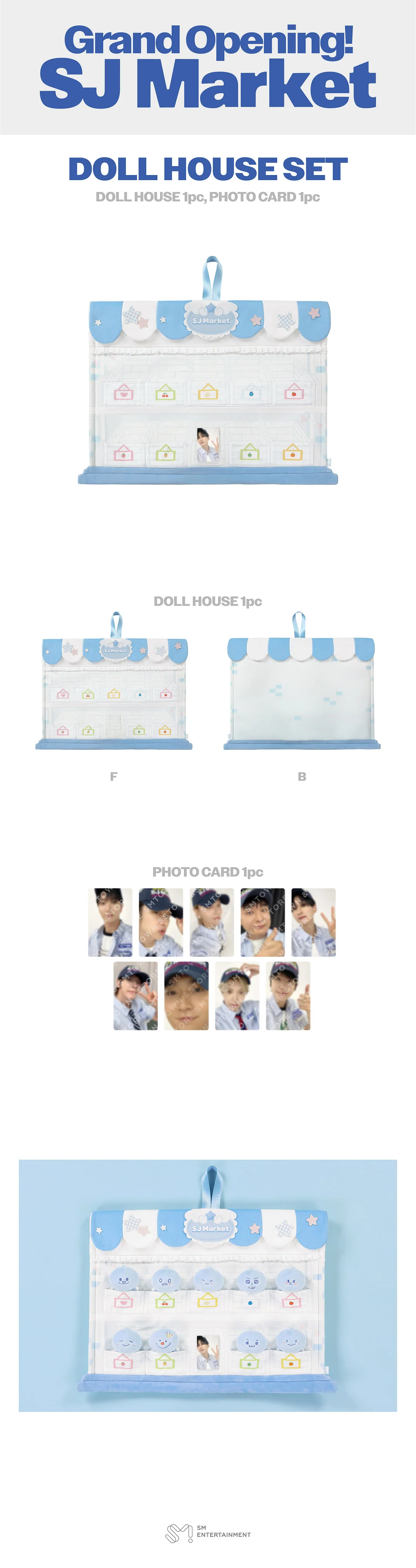SUPER JUNIOR - [Grand Opening! SJ Market] POP-UP MD DOLL HOUSE SET - Image 2