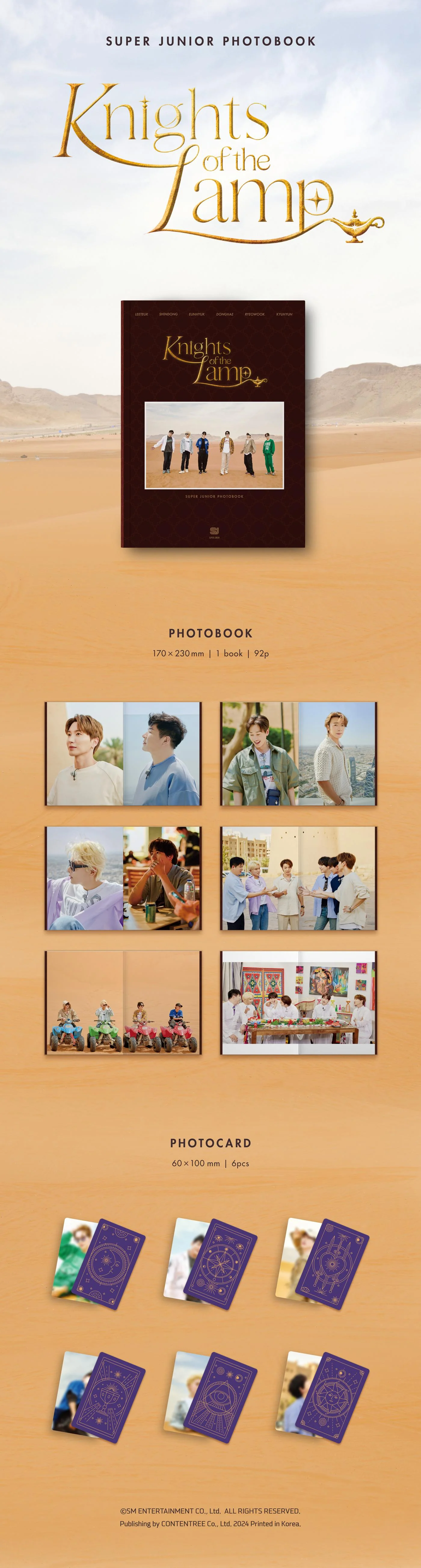SUPER JUNIOR - [Knights of the Lamp] PHOTOBOOK - Image 2