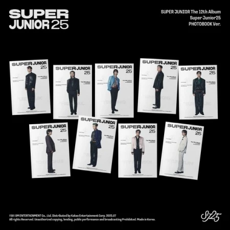 SUPER JUNIOR - [SUPER JUNIOR25] 12th Album PHOTOBOOK SHINDONG Version