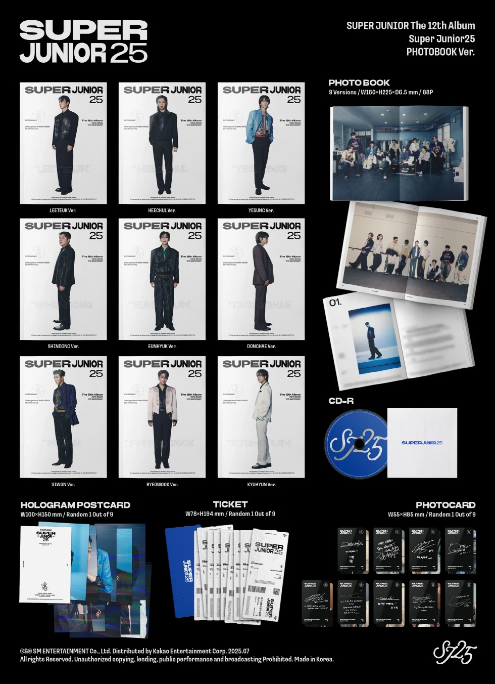 SUPER JUNIOR - [SUPER JUNIOR25] 12th Album PHOTOBOOK SHINDONG Version - Image 2