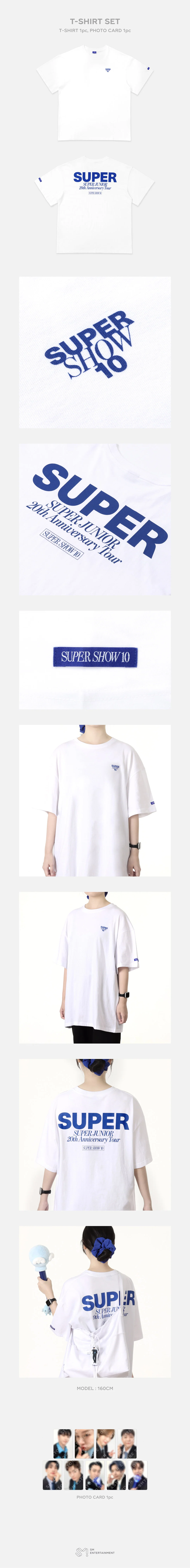 SUPER JUNIOR - [SUPER SHOW 10] CONCERT MD T-SHIRT SET - Image 2