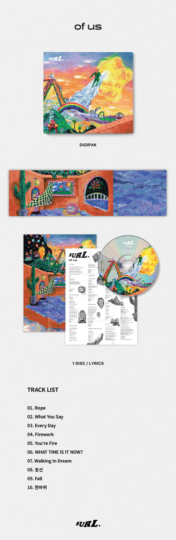 SURL - [of us] 1st Album - Image 2
