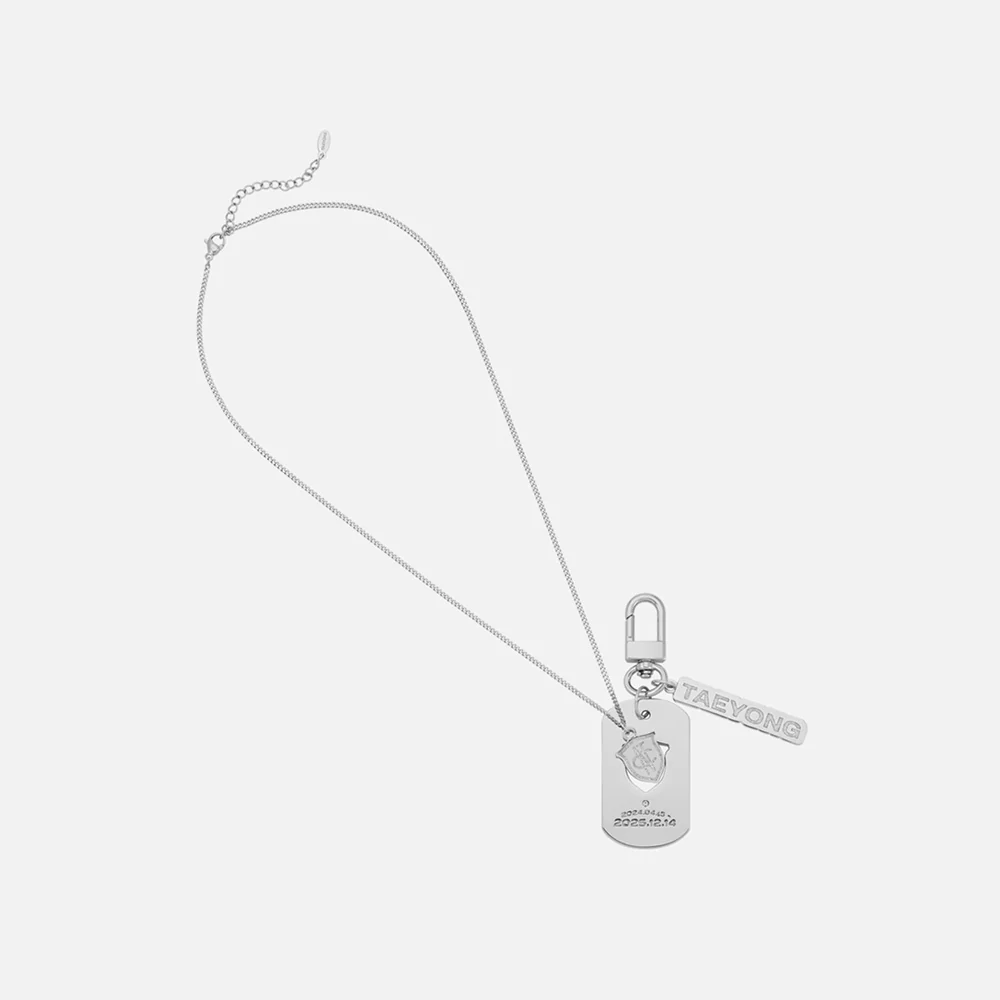 TAEYONG - [WELCOME BACK SET] NECKLACE & TAG KEYRING