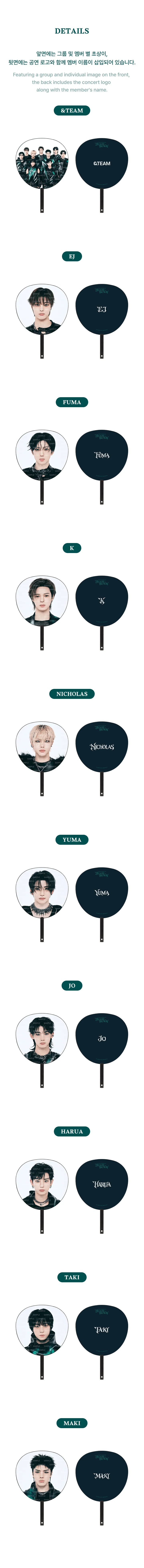 &TEAM - [BLAZE THE WAY] 2026 CONCERT TOUR OFFICIAL MD IMAGE PICKET - Image 4