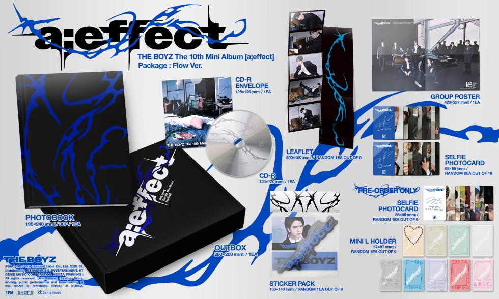 THE BOYZ - [A;EFFECT] 10th Mini Album FLOW Version - Image 2