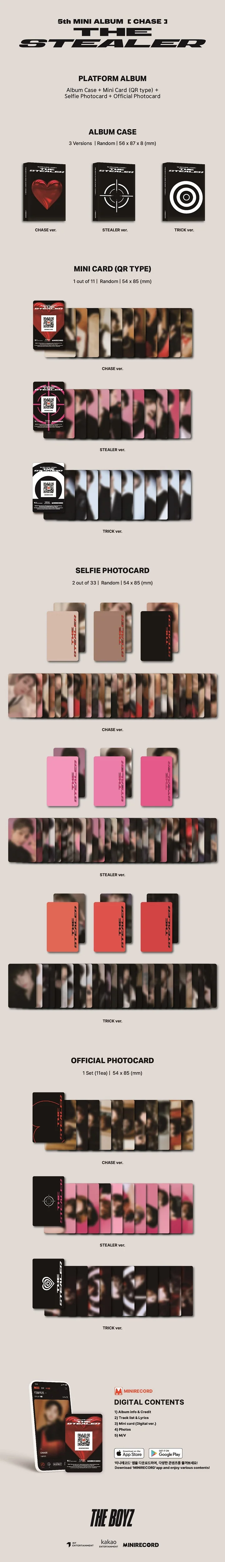 THE BOYZ - [CHASE] 5th Mini Album PLATFORM TRICK Version - Image 2