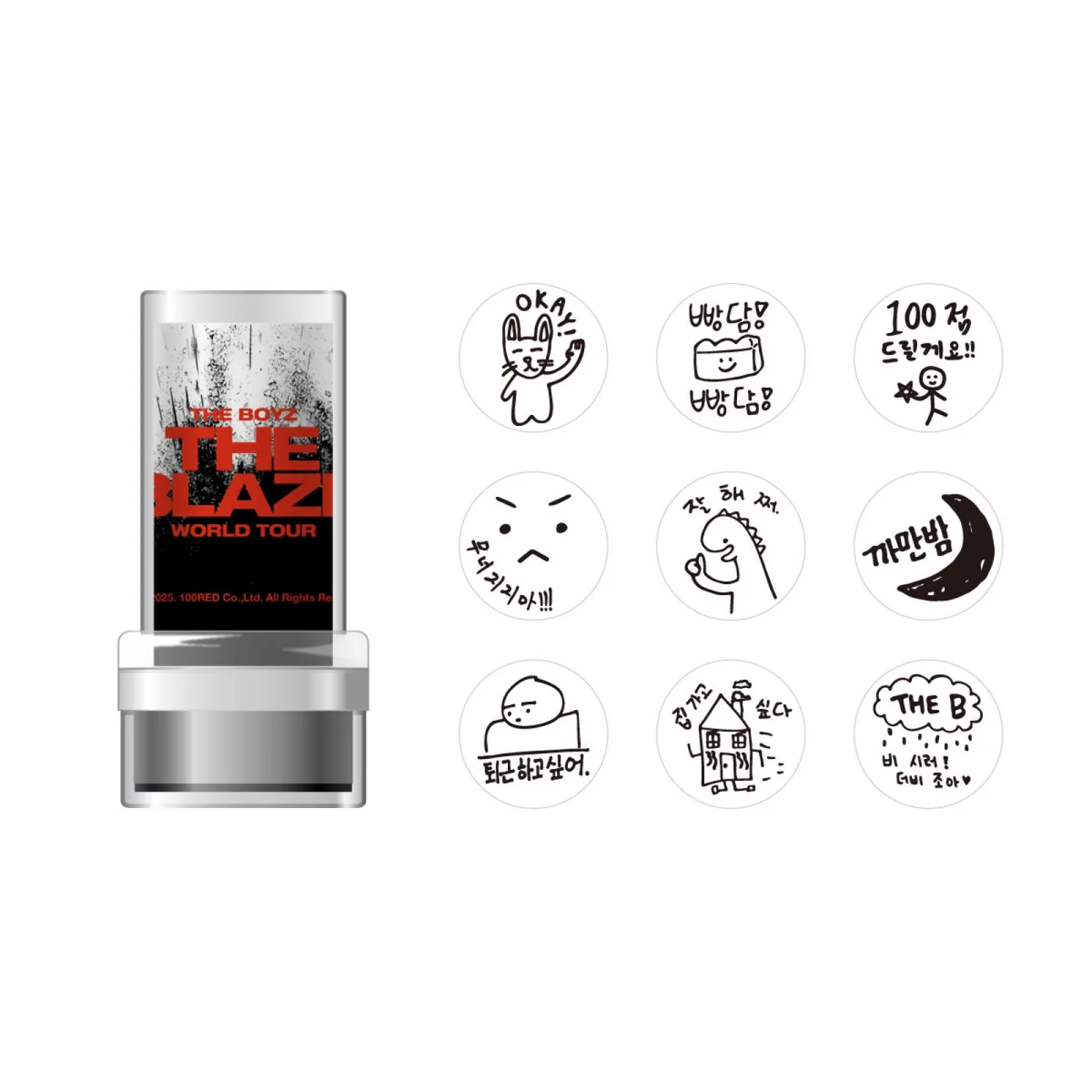 THE BOYZ - [THE BLAZE] WORLD TOUR in SEOUL MD STAMP