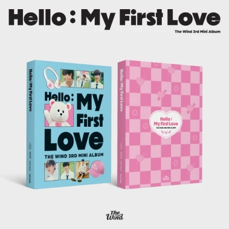 THE WIND - [HELLO : MY FIRST LOVE] 3th Album 2 Version SET