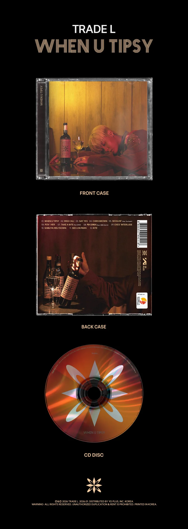 TRADE L - [WHEN U TIPSY] Album - Image 2